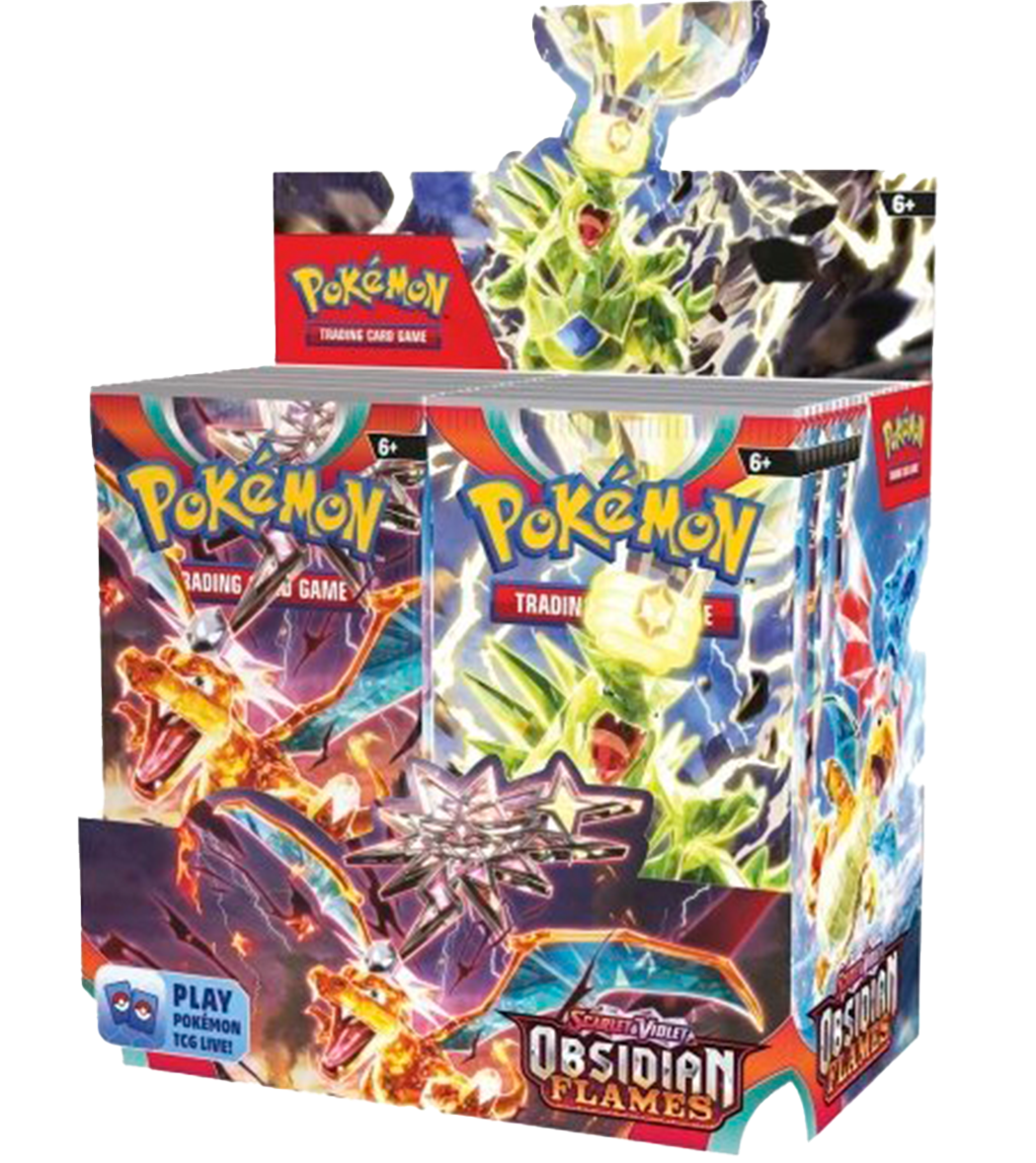 Scarlet & Violet Obsidian Flames Booster Box: SV3